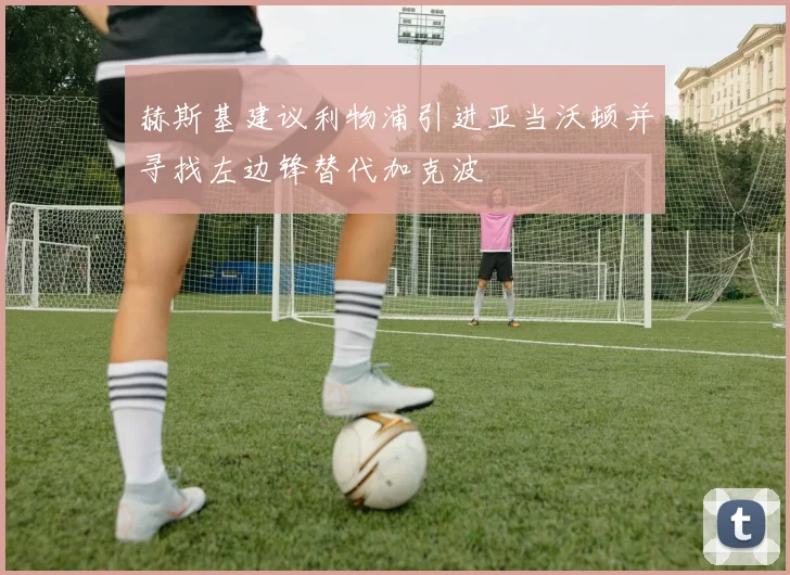 赫斯基建议利物浦引进亚当沃顿并寻找左边锋替代加克波